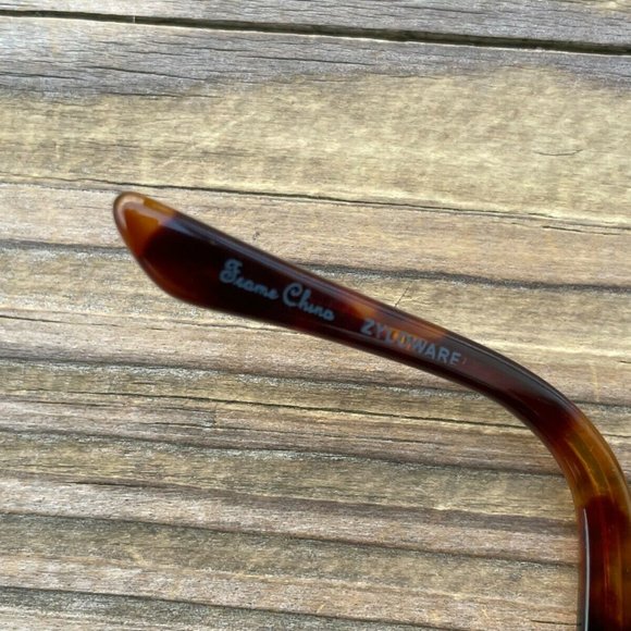 Daisy Fuentes Women Eyeglasses/Sunglasses Frame Brown/Gold Tone Glasses Frame - Picture 9 of 12